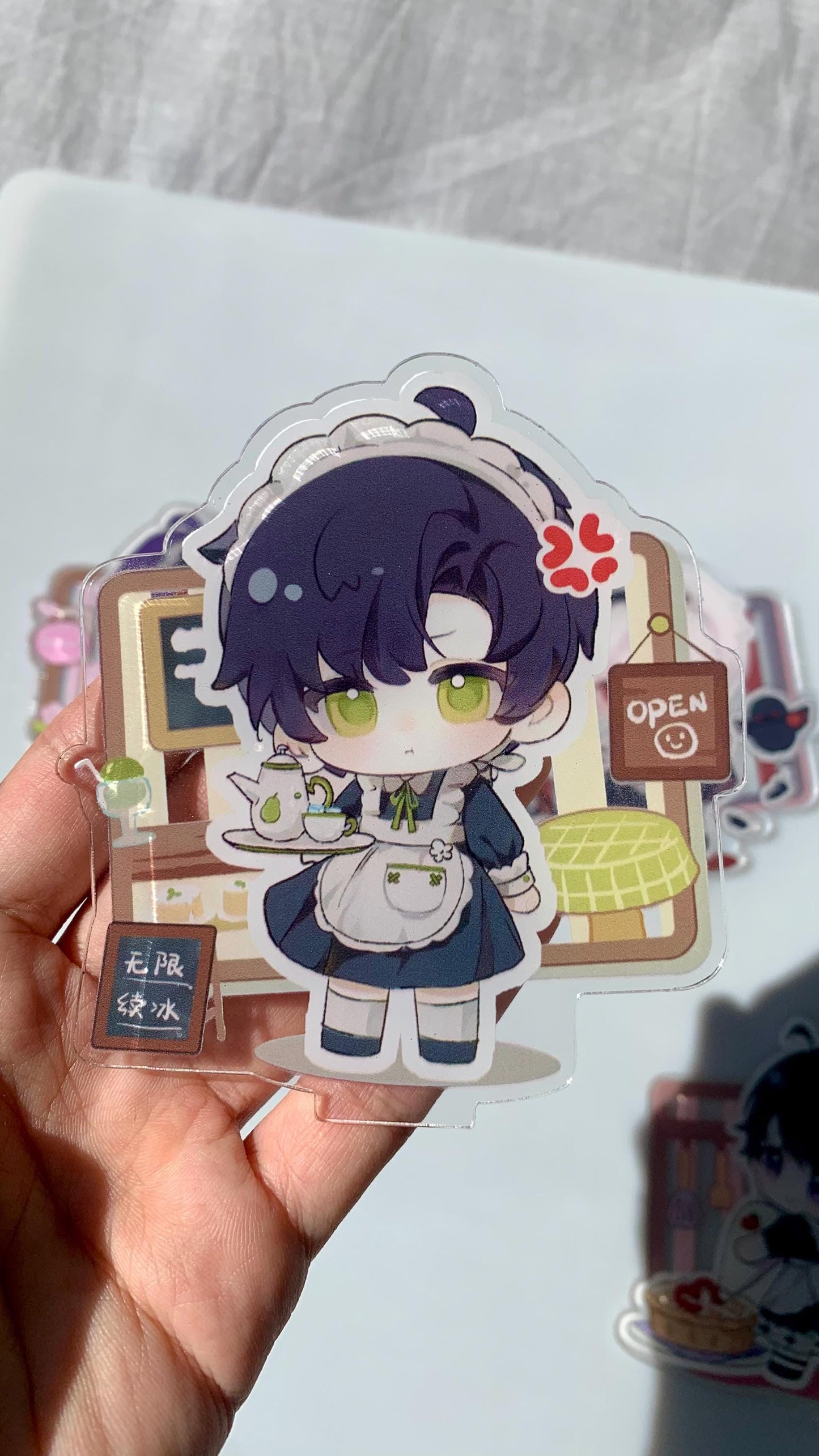 Chibi Standees! Love and Deepspace Sylus Xavier Rafayel Zayne Caleb Otoge gamer gift C199