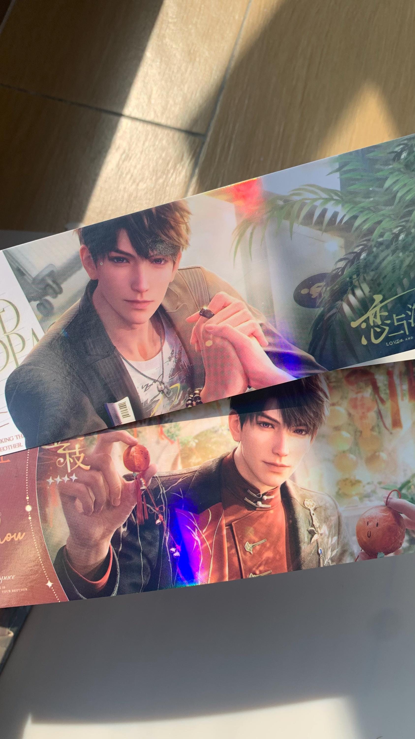 16pcs/set Caleb gift set! Love and Deepspace Xavier Rafayel Zayne Sylus Otome gamer gift C361