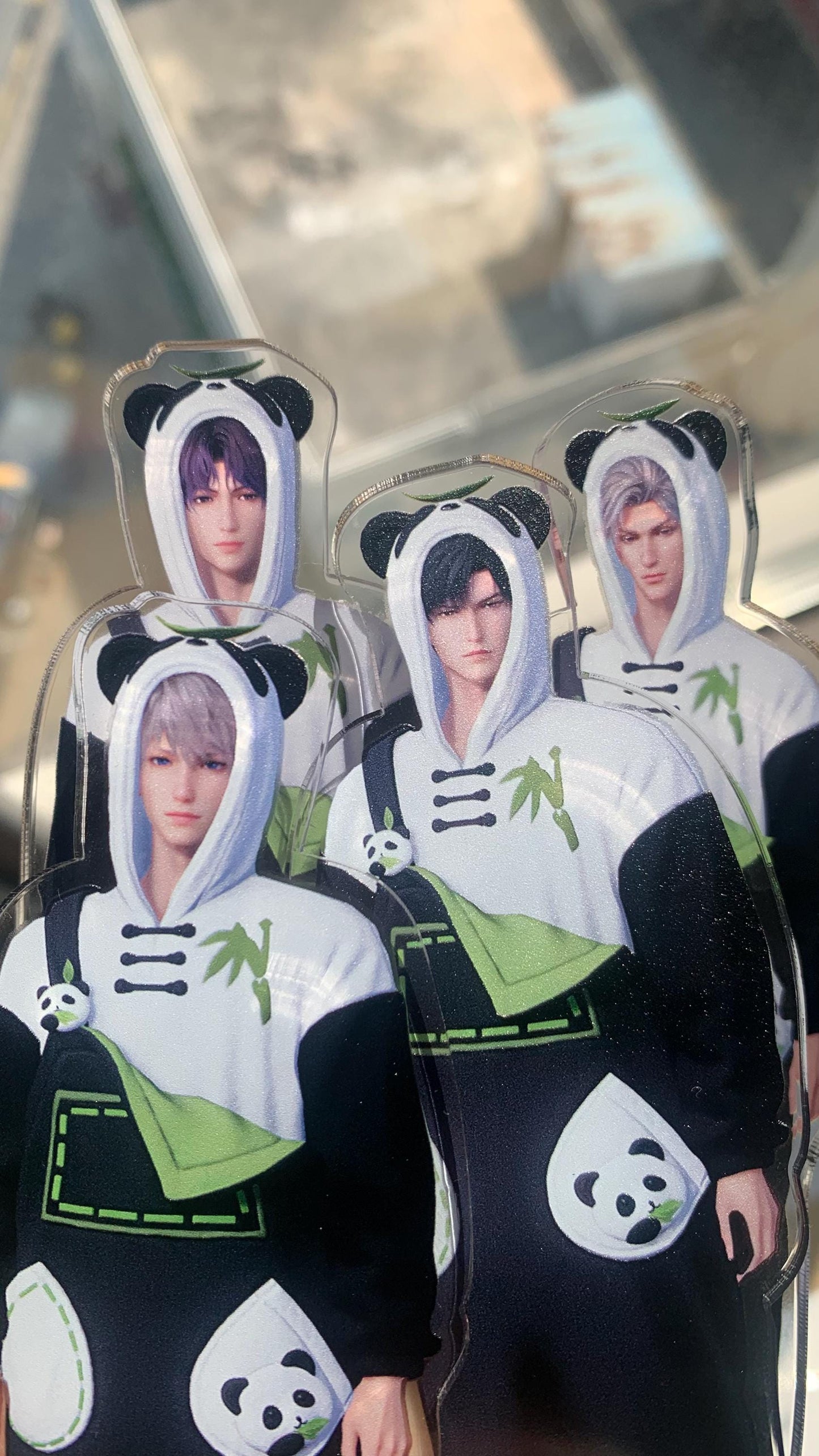 LaDS Panda Stands! Sylus Xavier Rafayel Zayne Love and Deepspace Otome gamer gift C372