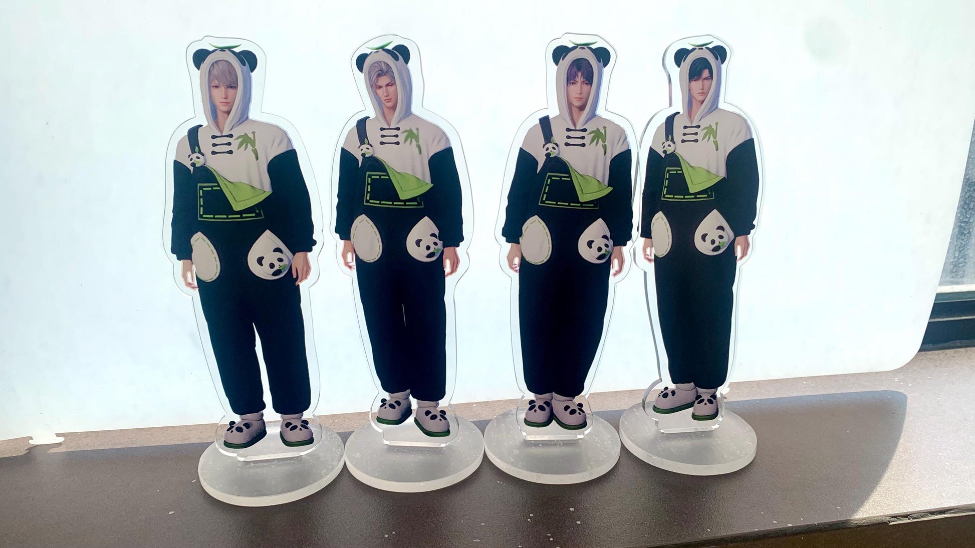 LaDS Panda Stands! Sylus Xavier Rafayel Zayne Love and Deepspace Otome gamer gift C372