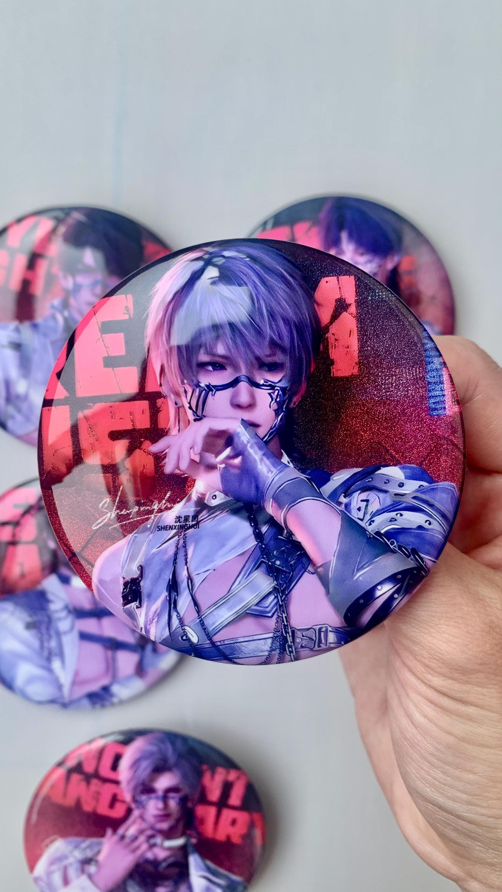 LaDS Badges Set! Love and Deepspace Tomorrow Nowhere To Escape Sylus Caleb Xavier Rafayel Zayne Otome gamer gift C371