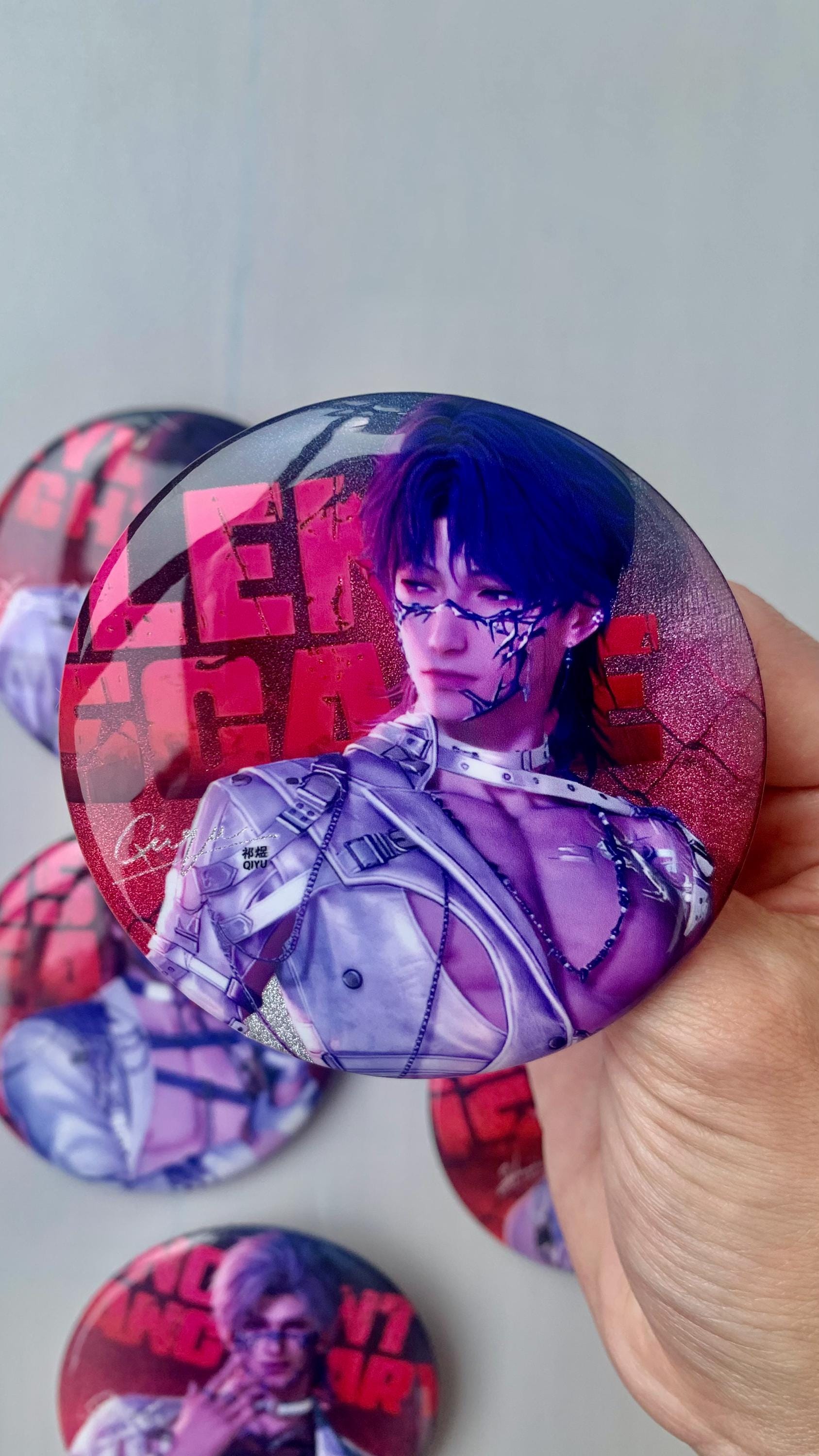 LaDS Badges Set! Love and Deepspace Tomorrow Nowhere To Escape Sylus Caleb Xavier Rafayel Zayne Otome gamer gift C371