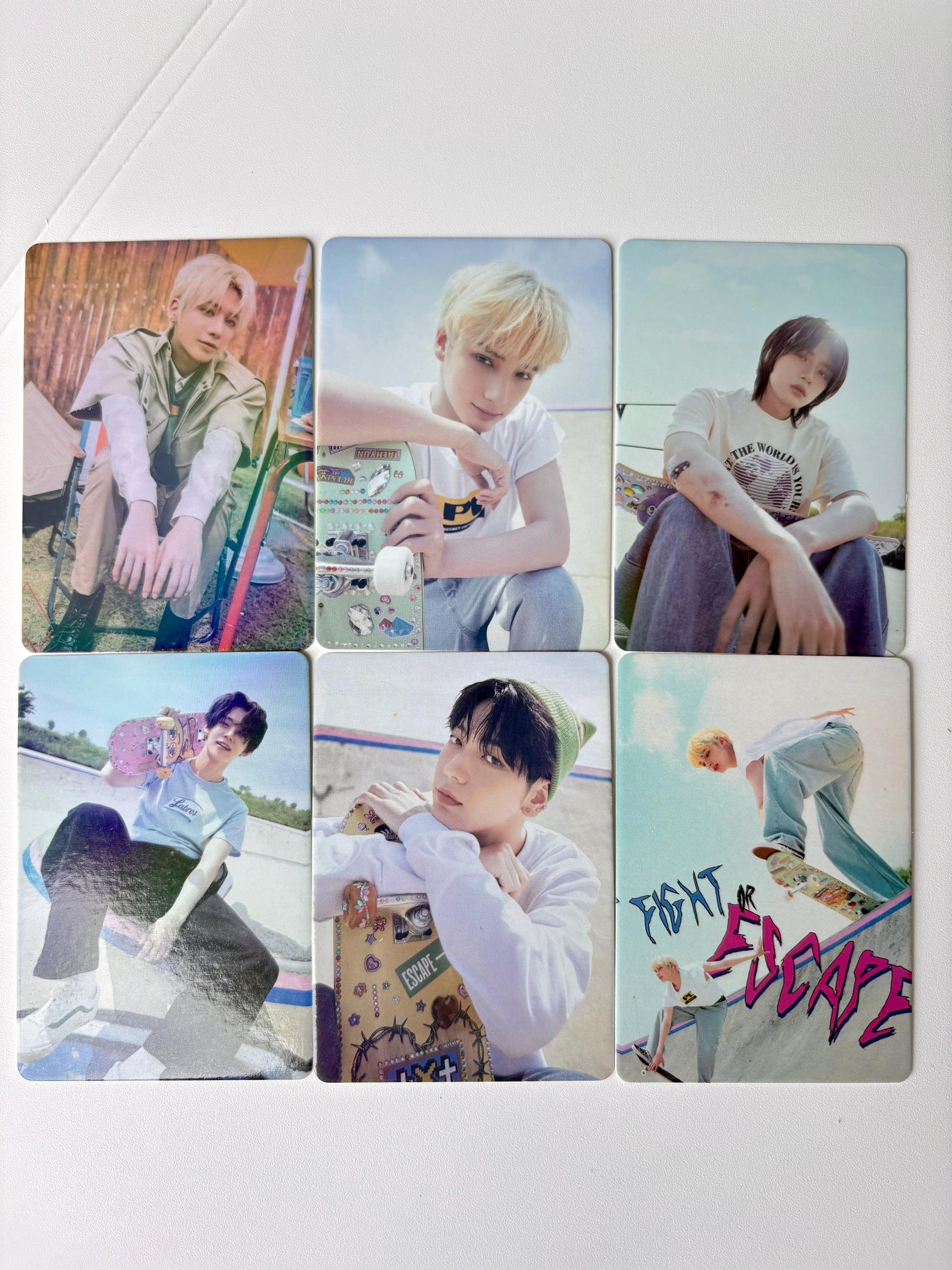 TXT 55pc/set Yeonjun Soobin Beomgyu Taehyun HueningKai Kpop merch lomo card C390