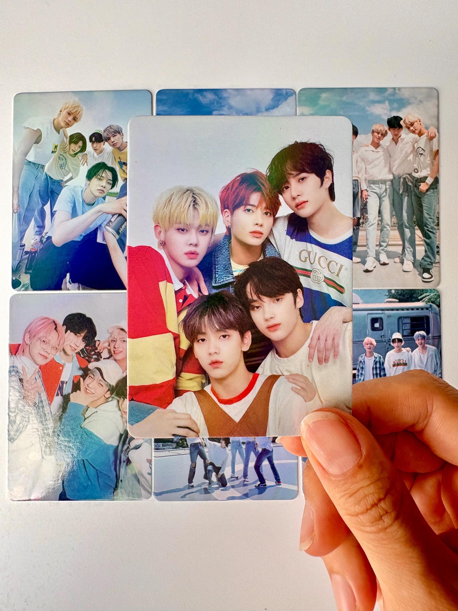 TXT 55pc/set Yeonjun Soobin Beomgyu Taehyun HueningKai Kpop merch lomo card C390