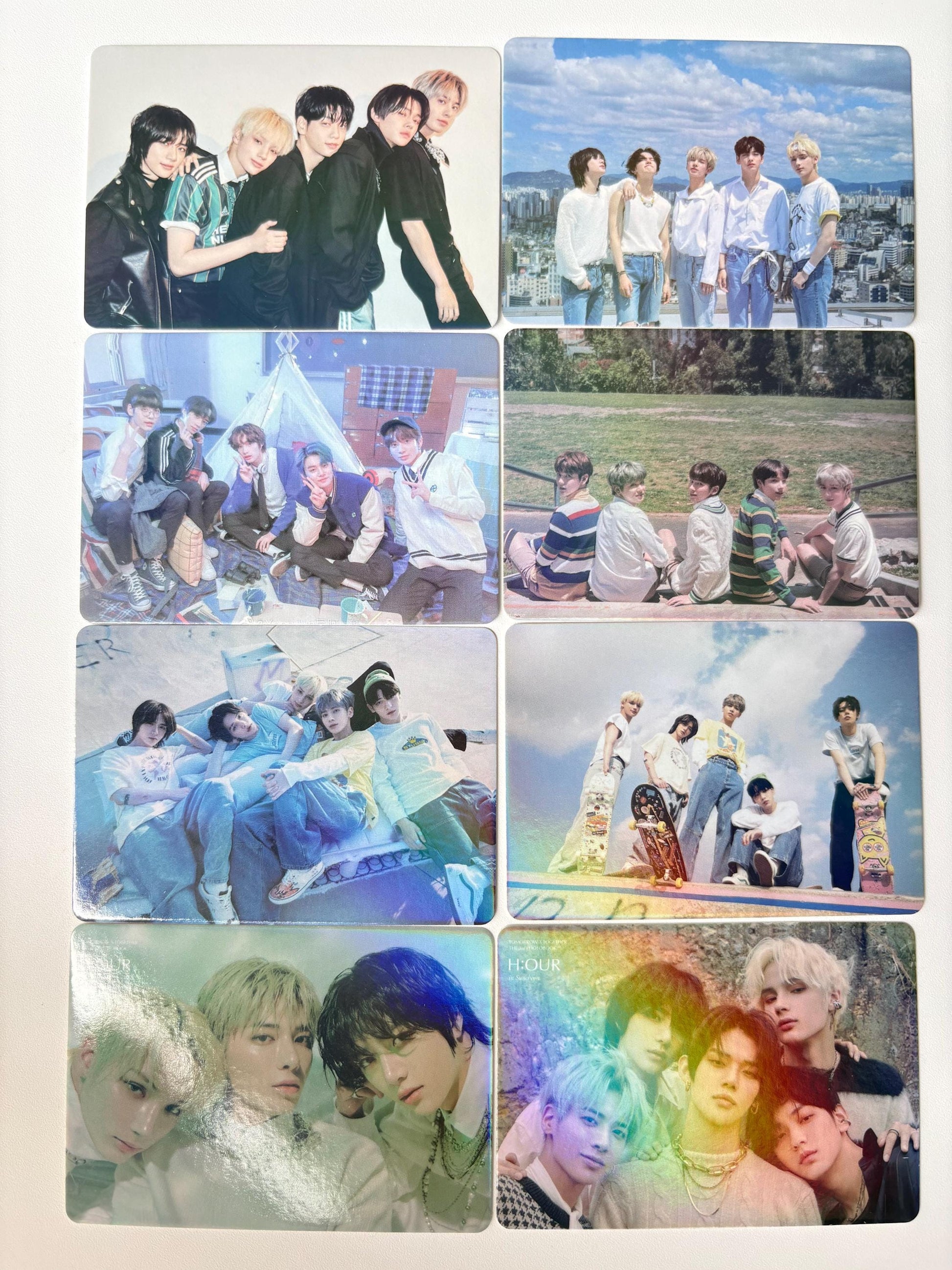 TXT 55pc/set Yeonjun Soobin Beomgyu Taehyun HueningKai Kpop merch lomo card C390