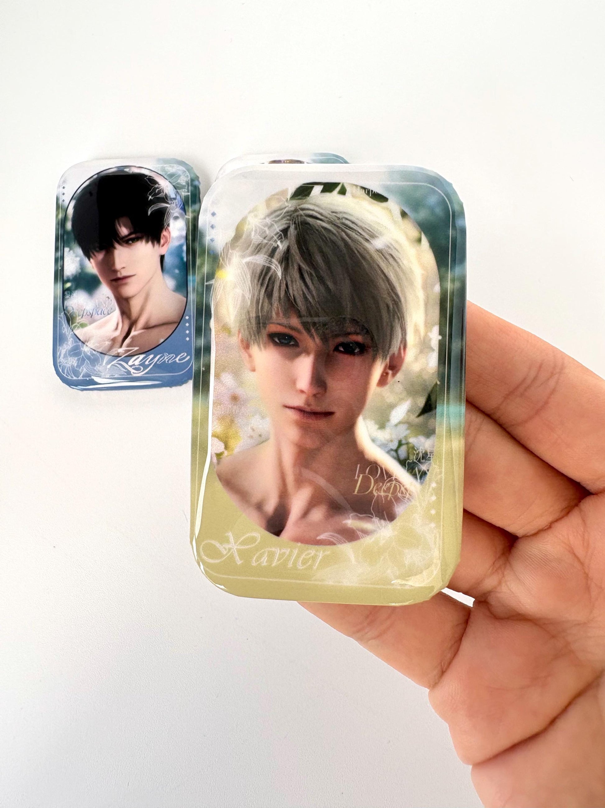 LaDS new badges! Sylus Xavier Rafayel Zayne Caleb Otome gamer gift C408