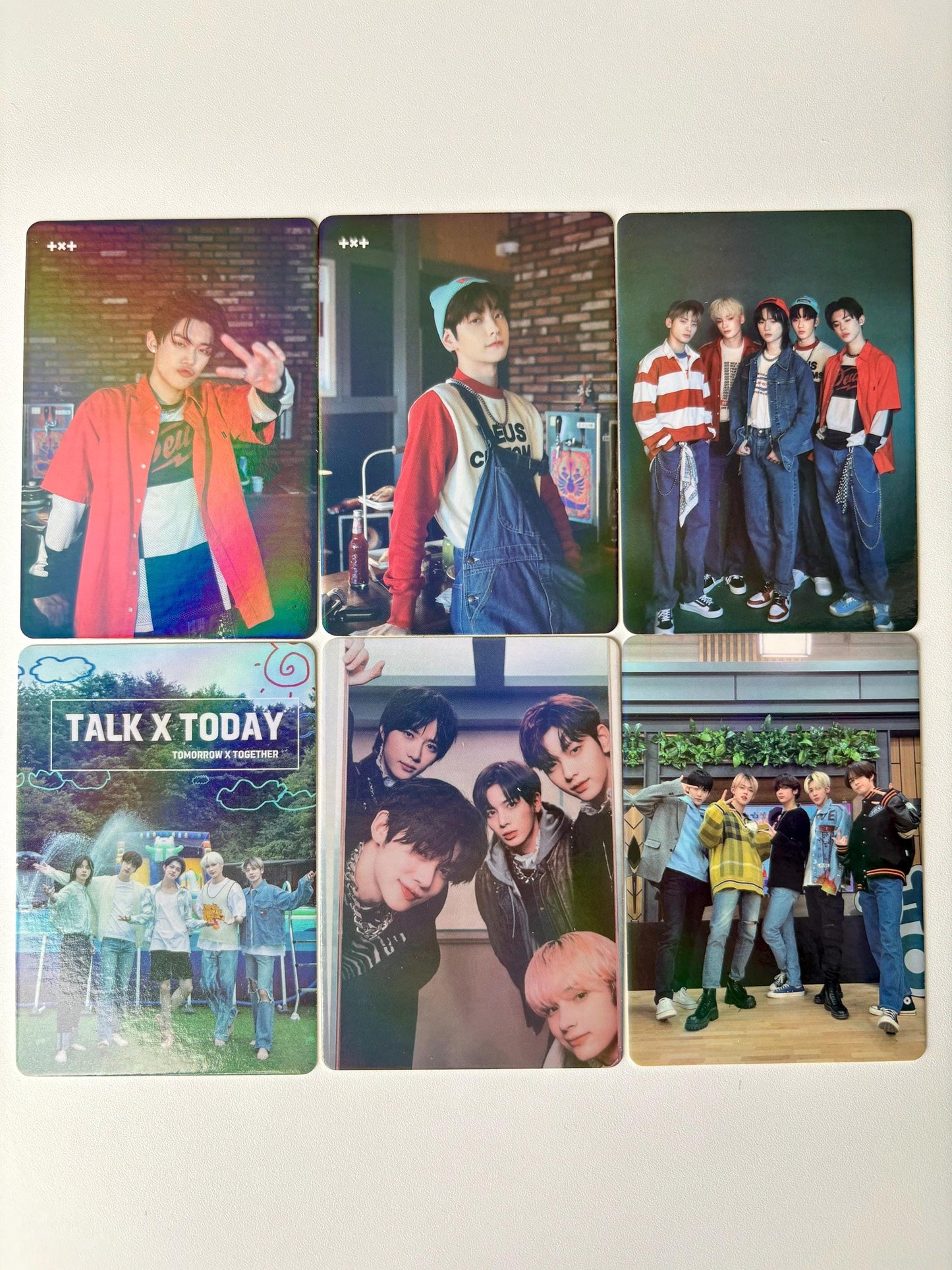 TXT 55pc/set Yeonjun Soobin Beomgyu Taehyun HueningKai Kpop merch lomo card C390