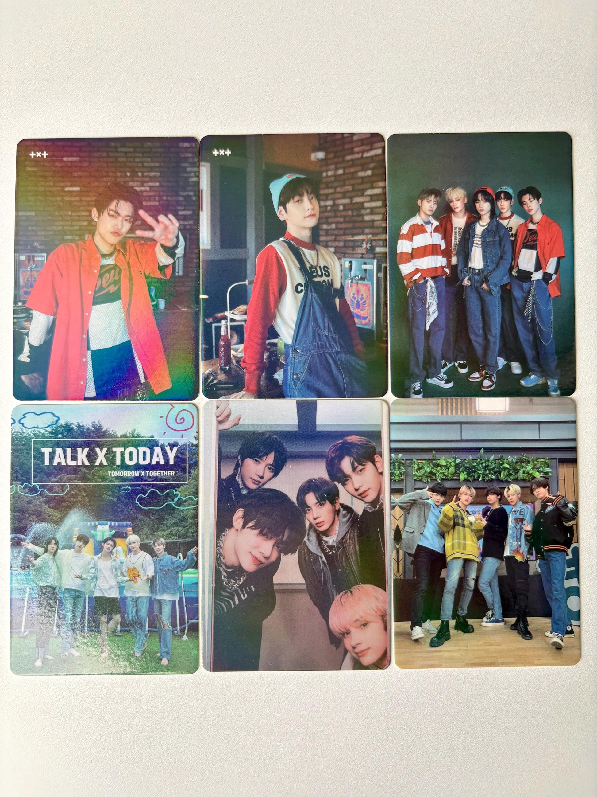 TXT 55pc/set Yeonjun Soobin Beomgyu Taehyun HueningKai Kpop merch lomo card C390