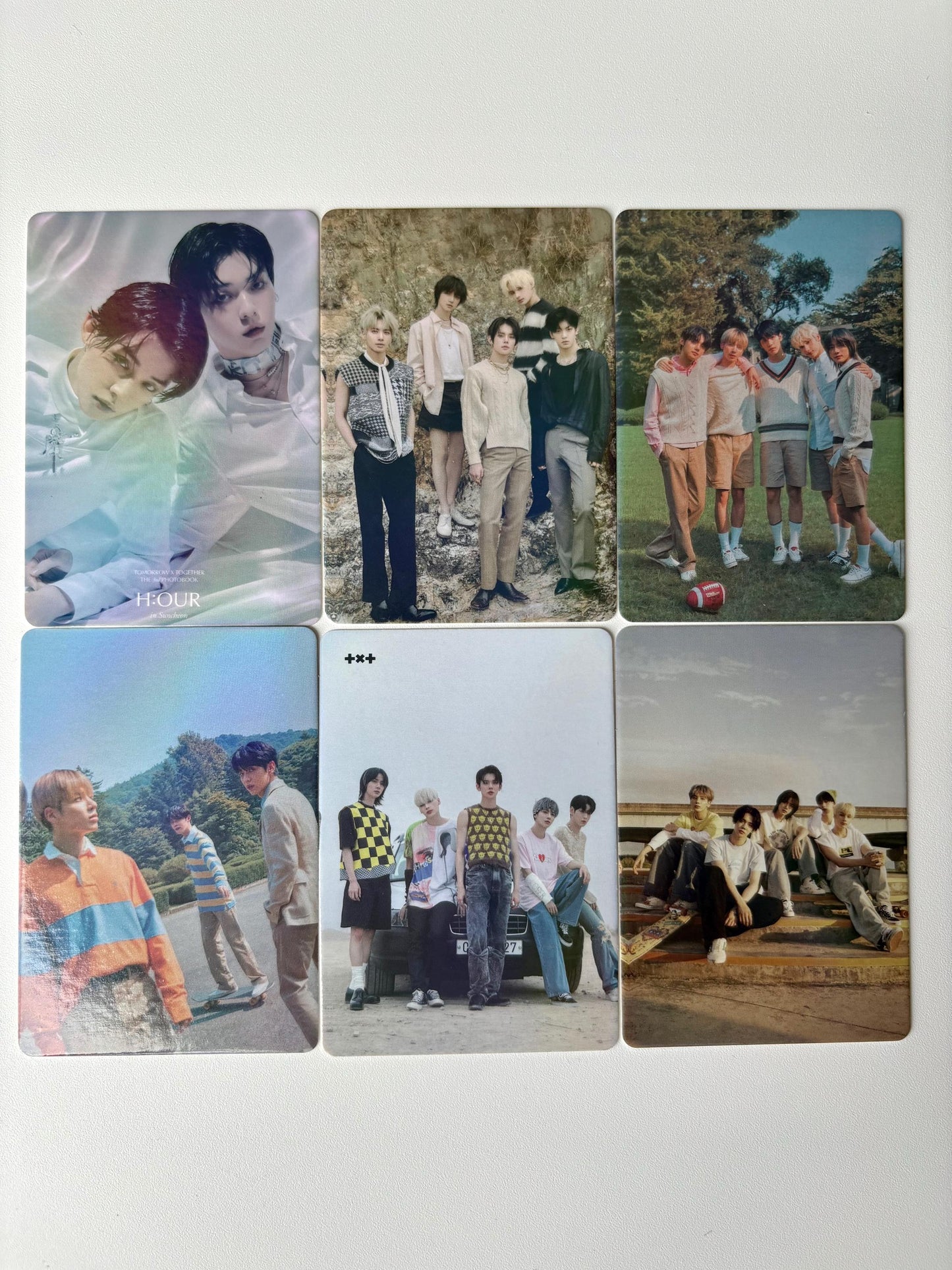 TXT 55pc/set Yeonjun Soobin Beomgyu Taehyun HueningKai Kpop merch lomo card C390