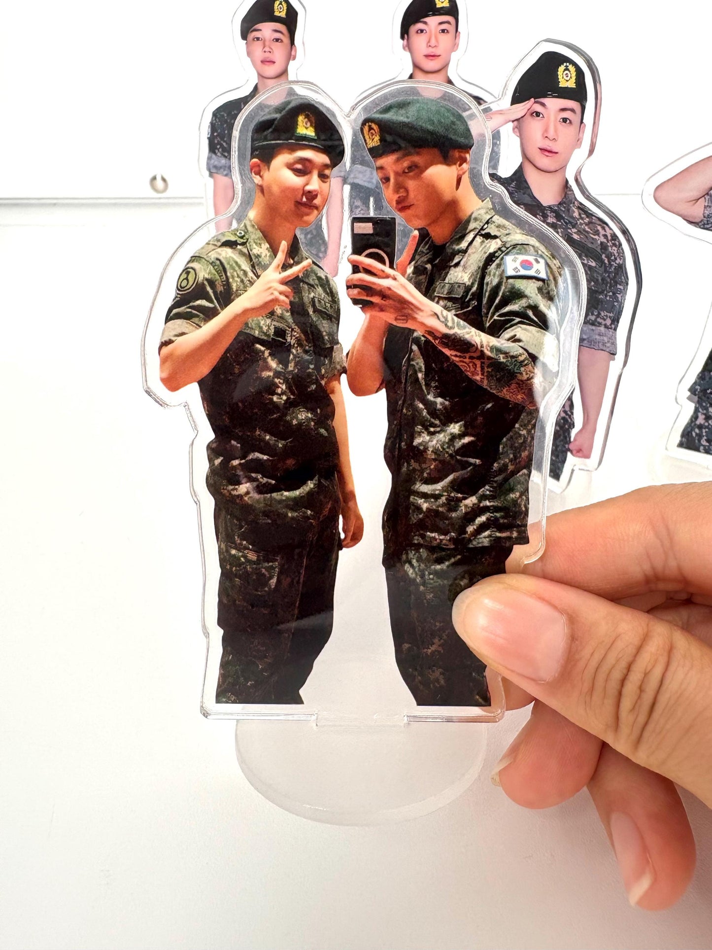 Jimin Jungkook D-day stands 4pcs/set! Jimin Jungkook Bangtan BTS ARMY gift C411