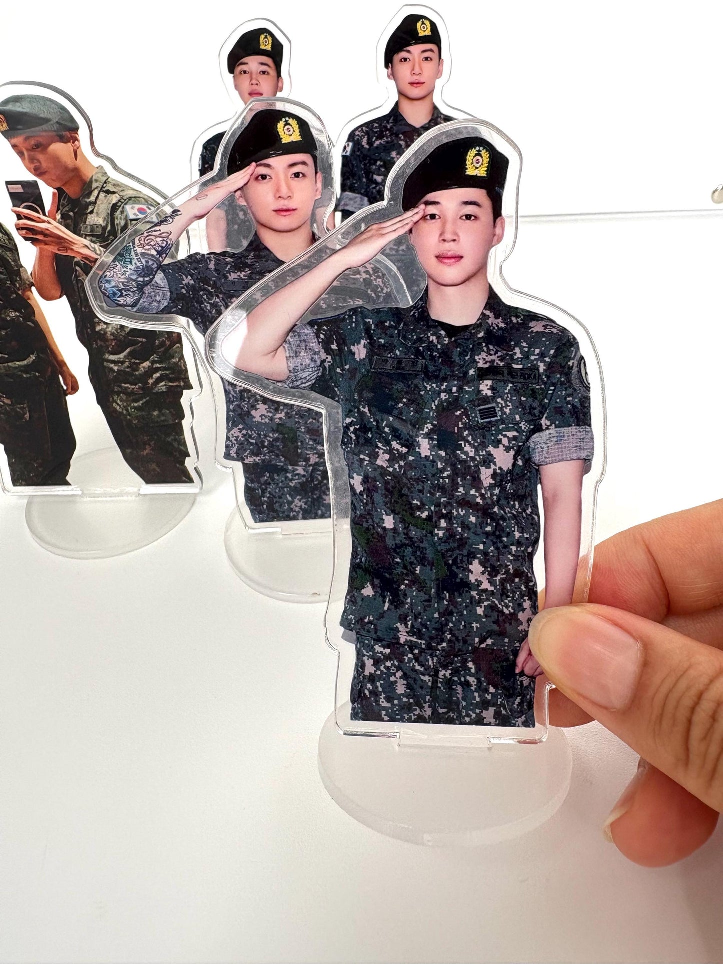 Jimin Jungkook D-day stands 4pcs/set! Jimin Jungkook Bangtan BTS ARMY gift C411