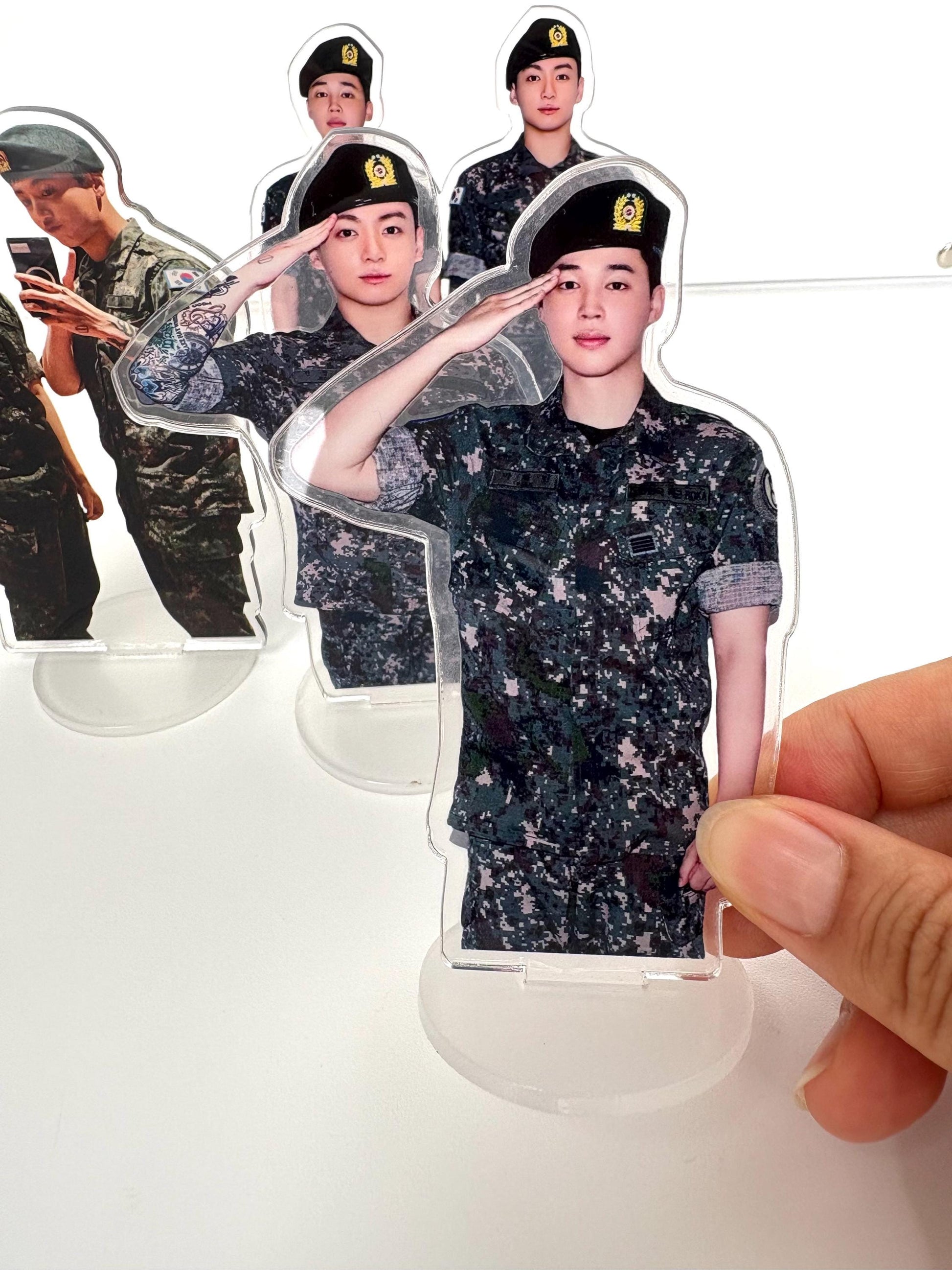 Jimin Jungkook D-day stands 4pcs/set! Jimin Jungkook Bangtan BTS ARMY gift C411