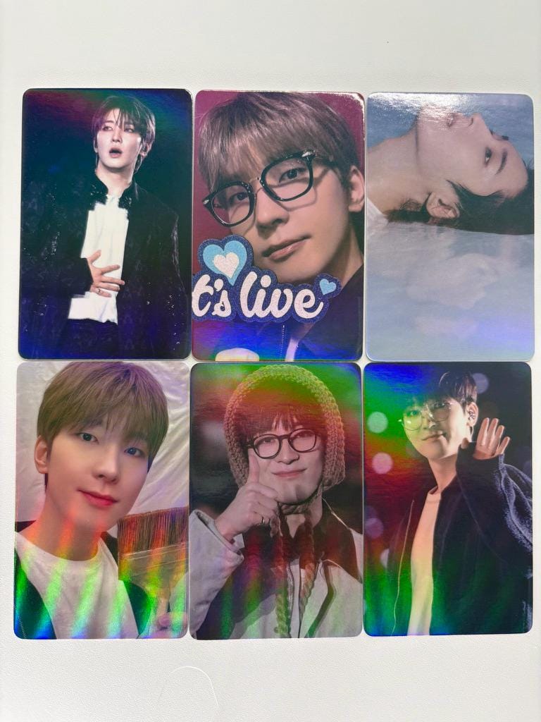 Wonwoo Seventeen 55pc/set KPOP Photocards SVT merch lomo card C418