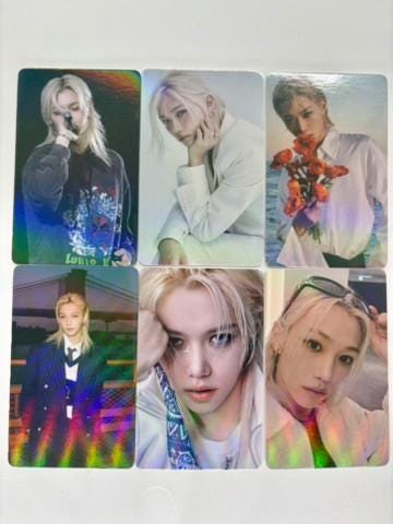 Felix 50pc laser lomo cards Stray Kids Merch KPOP Yongbok Bangchan Leeknow Hyunjin SKZ gift for STAY C421