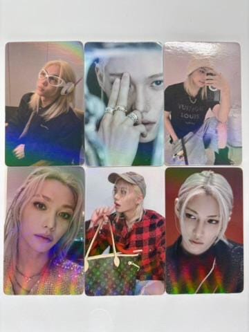 Felix 50pc laser lomo cards Stray Kids Merch KPOP Yongbok Bangchan Leeknow Hyunjin SKZ gift for STAY C421