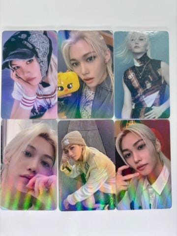 Felix 50pc laser lomo cards Stray Kids Merch KPOP Yongbok Bangchan Leeknow Hyunjin SKZ gift for STAY C421