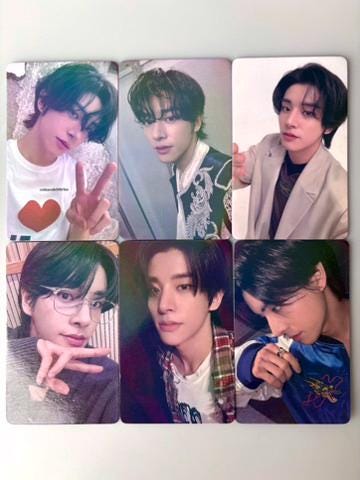 Jake 50pc/set laser cards jakesim enhypen Kpop boy group merch lomo photocards C436