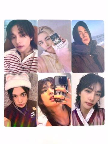Hyunjin 50pc lomo cards Stray kids Merch KPOP SKZ Photocards Felix Bangchan Leeknow Hyunjin C442