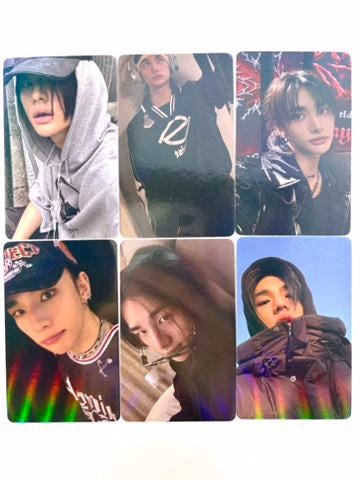 Hyunjin 50pc lomo cards Stray kids Merch KPOP SKZ Photocards Felix Bangchan Leeknow Hyunjin C442