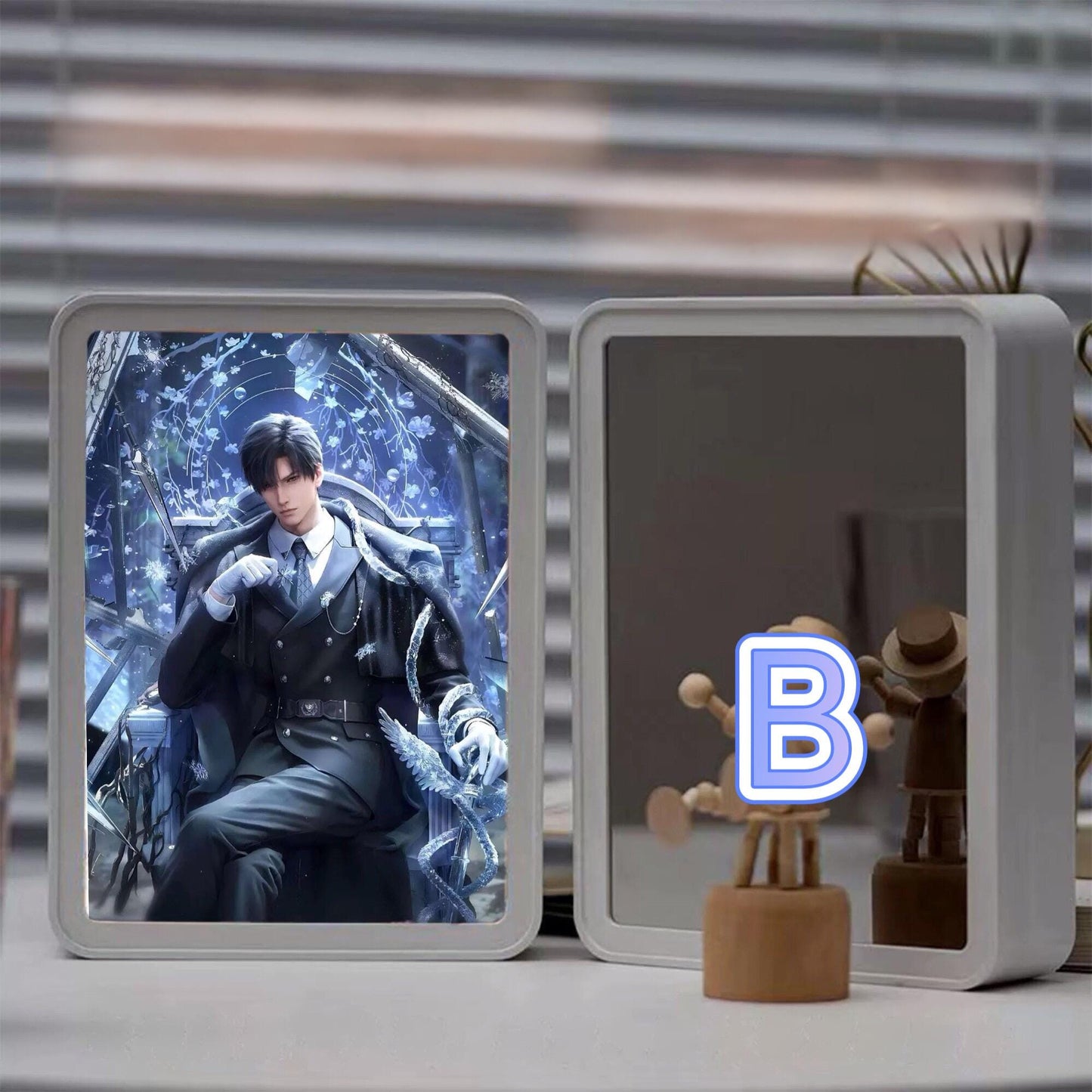 Zayne Mirror/LightBox! Customisable Love and Deepspace Sylus Xavier Rafayel Zayne Caleb Otome gamer gift C444