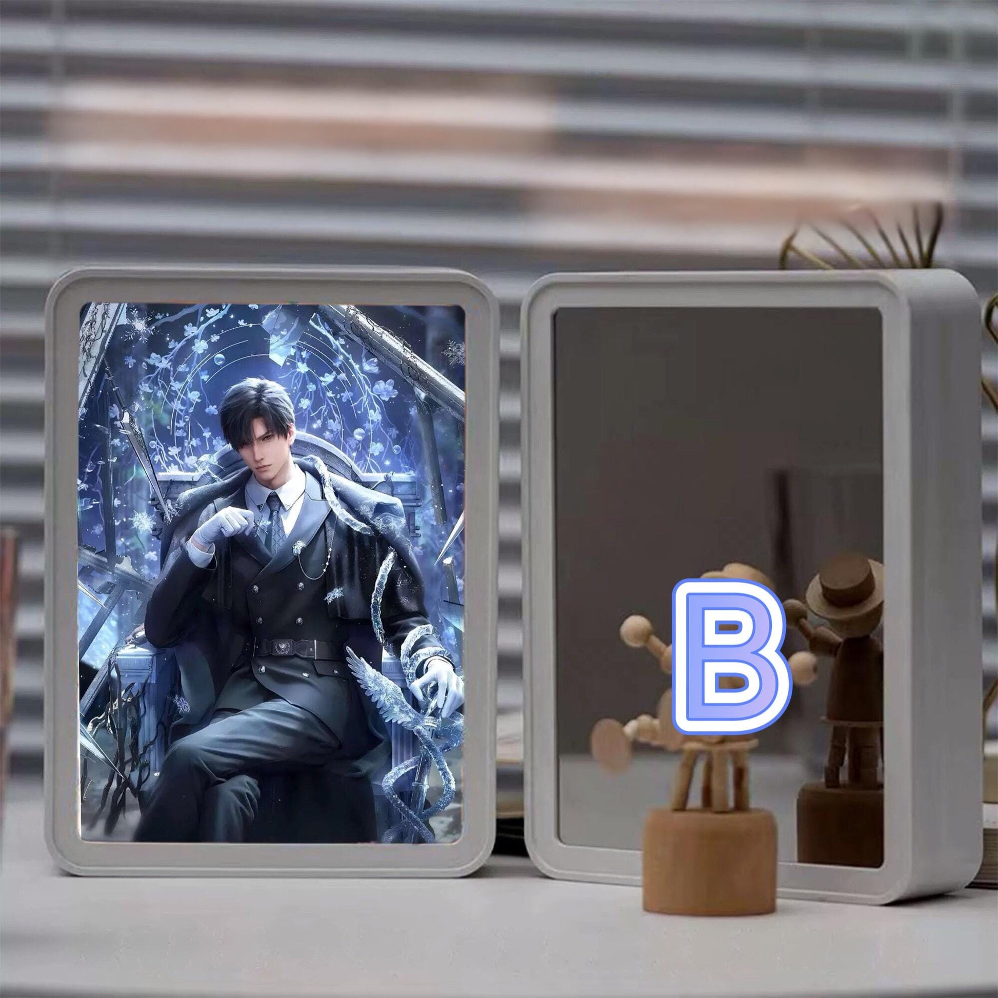 Zayne Mirror/LightBox! Customisable Love and Deepspace Sylus Xavier Rafayel Zayne Caleb Otome gamer gift C444