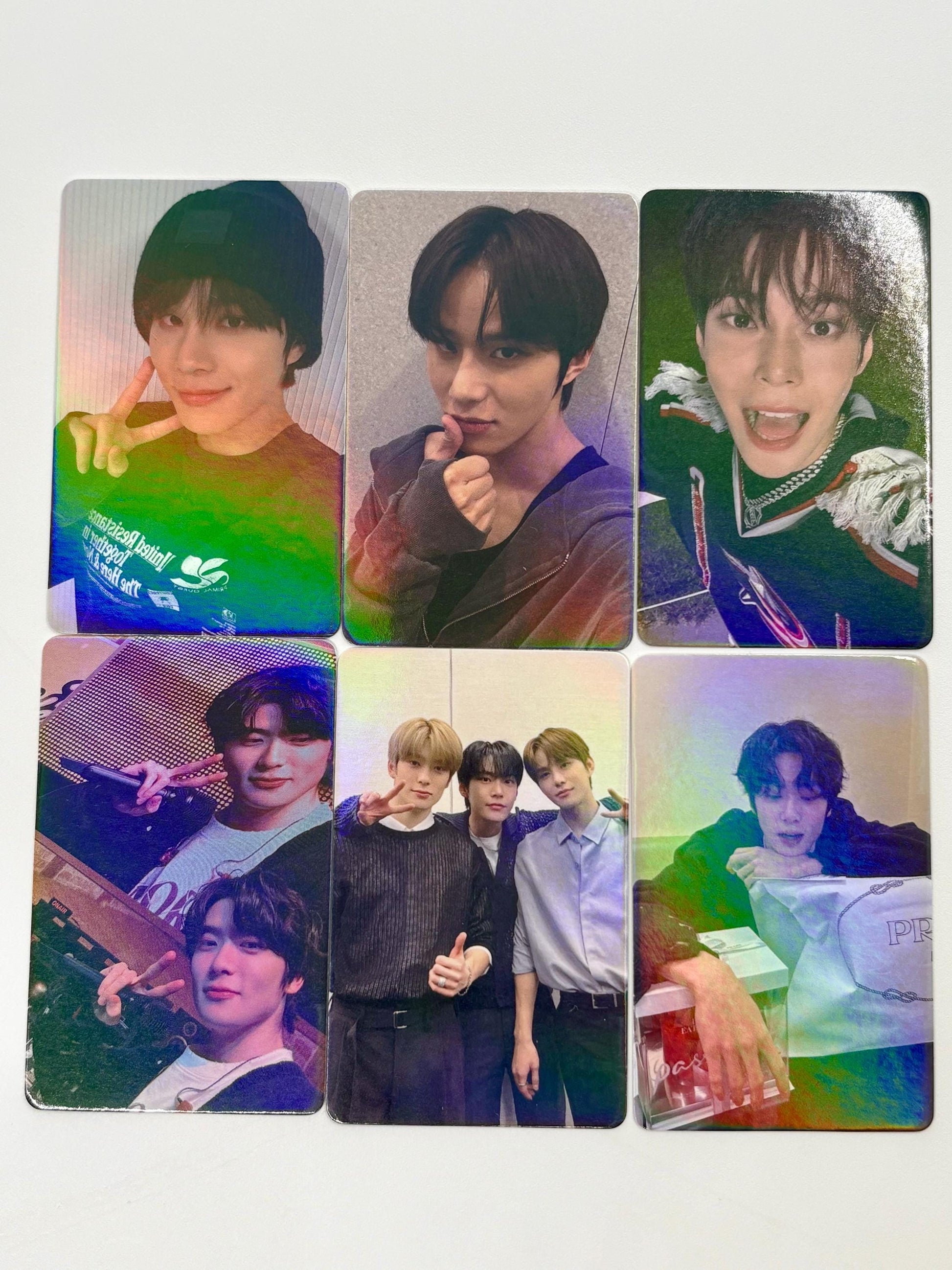 NCT DoJaeJung 55pc/set Doyoung Jaehyun Jungwoo Kpop merch laser lomo cards C414