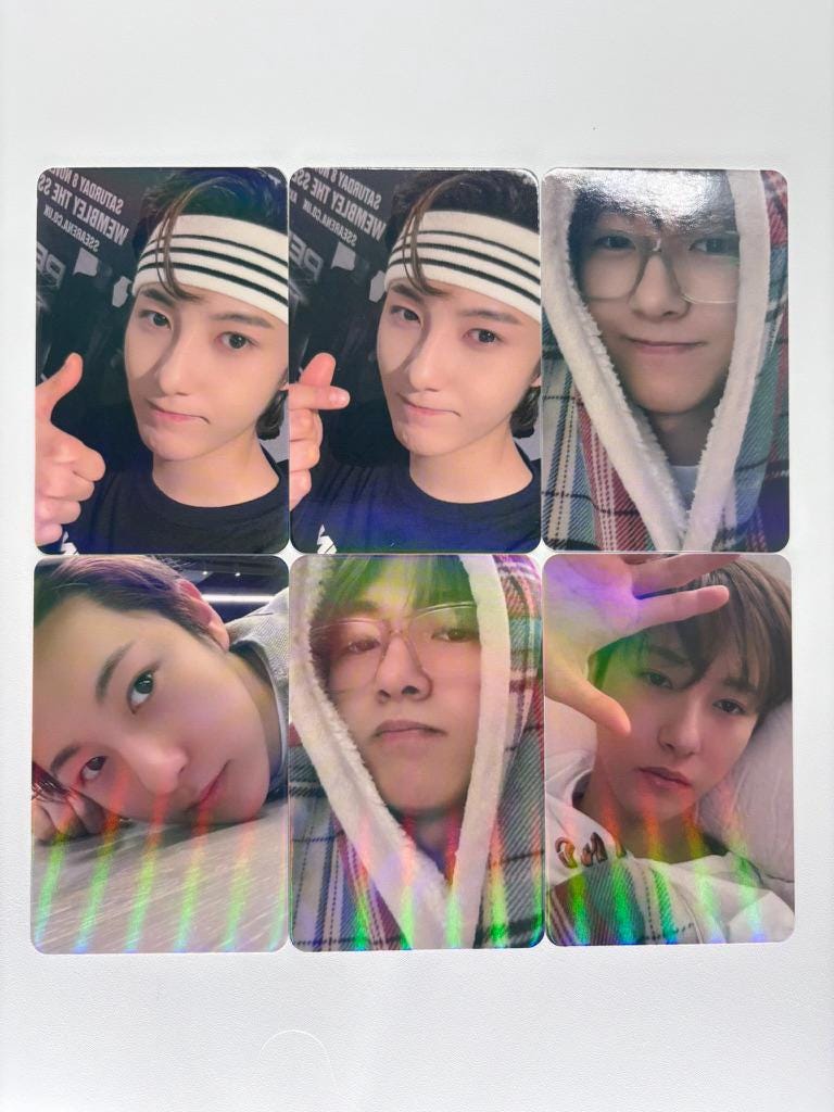 NCT RENJUN 55pc/set NCT Dream Jeno Haechan Jaemin Chenle Jisung Kpop merch laser lomo cards C417