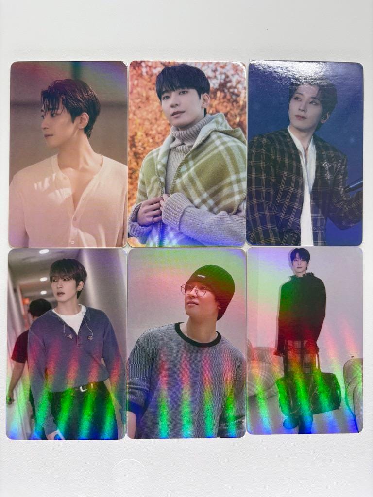 Wonwoo Seventeen 55pc/set KPOP Photocards SVT merch lomo card C418