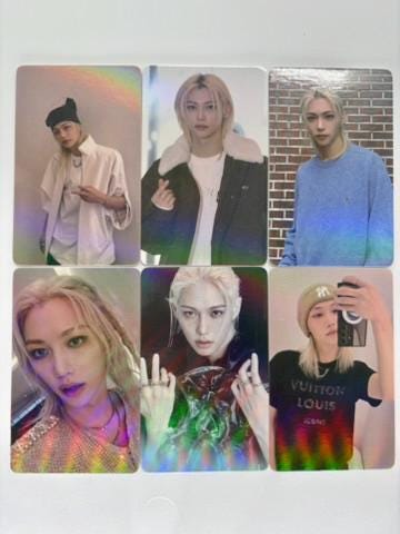 Felix 50pc holographic lomo cards Stray Kids Merch KPOP Yongbok Bangchan Leeknow Hyunjin SKZ gift for STAY C421