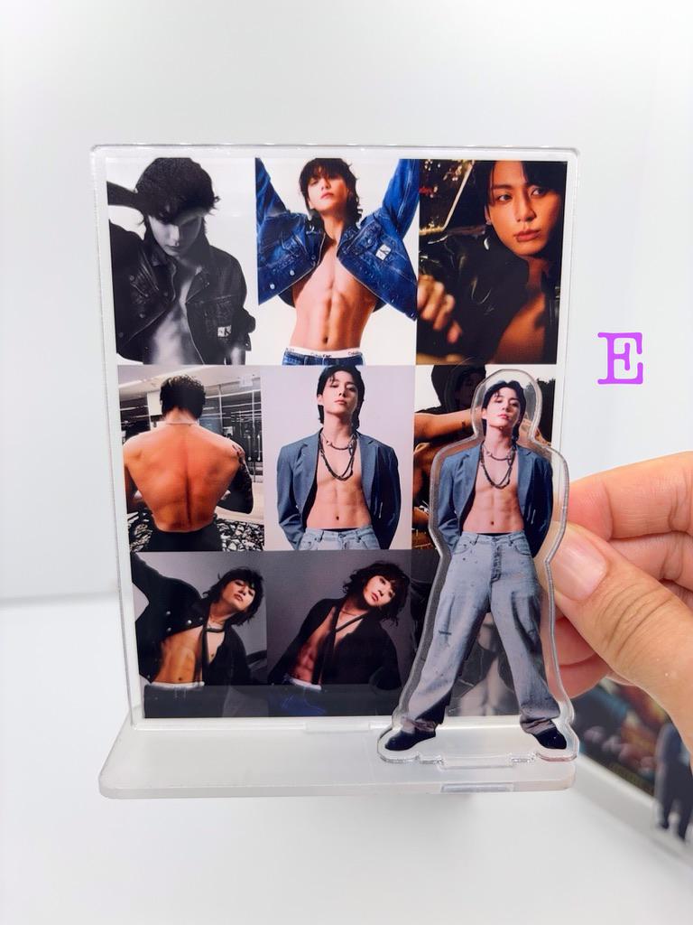 Jungkook Acrylic Standee: Kpop BTS Fan Art, Golden Bangtan Boys