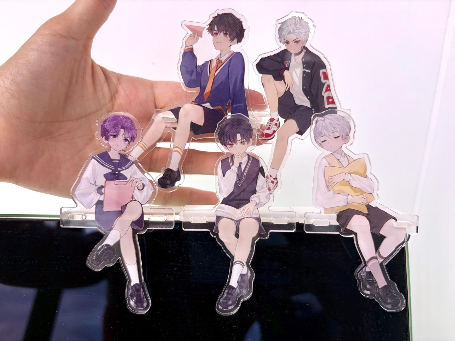 LaDS Standees! Love and Deepspace Baby Sylus Xavier Rafayel Zayne Caleb Otome gamer gift C422