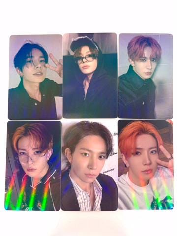 Heeseung 50pc/set holographic cards E N H Y P E N Kpop boy group merch lomo photocards C439