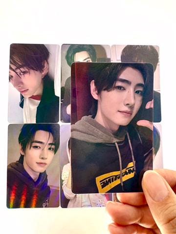 Sunghoon 55pc/set laser cards Enhypen Kpop boy group merch lomo photocards C441