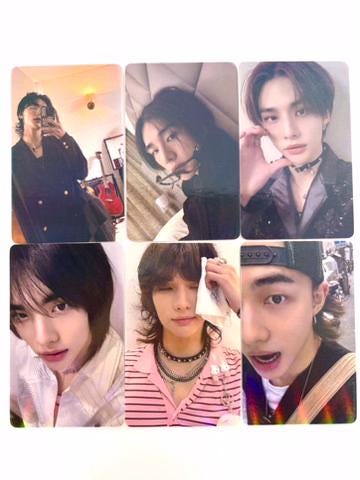 Hyunjin 50pc lomo cards Stray kids Merch KPOP SKZ Photocards Felix Bangchan Leeknow Hyunjin C442
