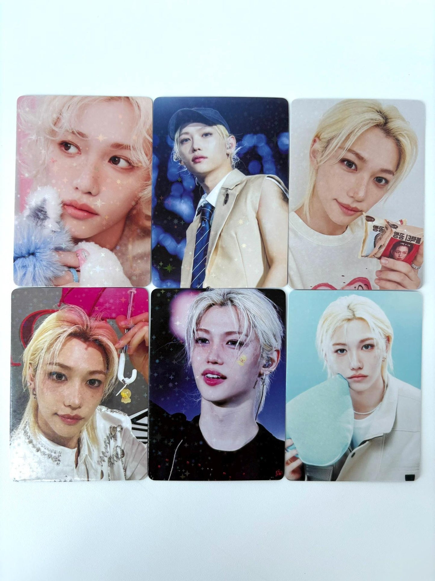 Felix 45pc holographic lomo cards Stray Kids Merch KPOP Yongbok Bangchan Leeknow Hyunjin SKZ gift for STAY C446