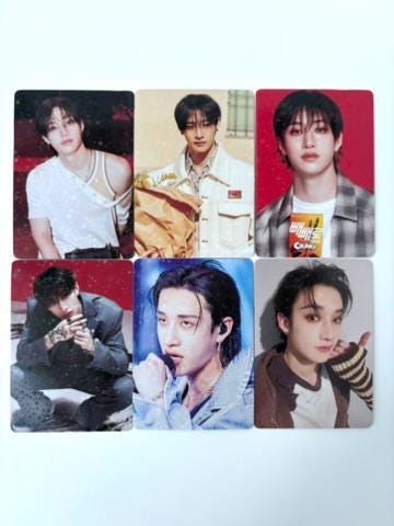 Bangchan 45pc laser lomo cards Stray Kids Merch KPOP Yongbok Bangchan Leeknow Hyunjin SKZ gift for STAY C447