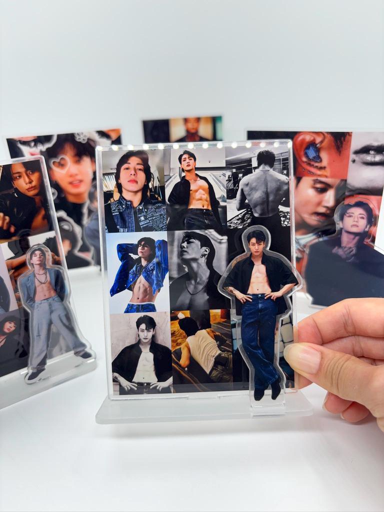 Jungkook Acrylic Standee: Kpop BTS Fan Art, Golden Bangtan Boys