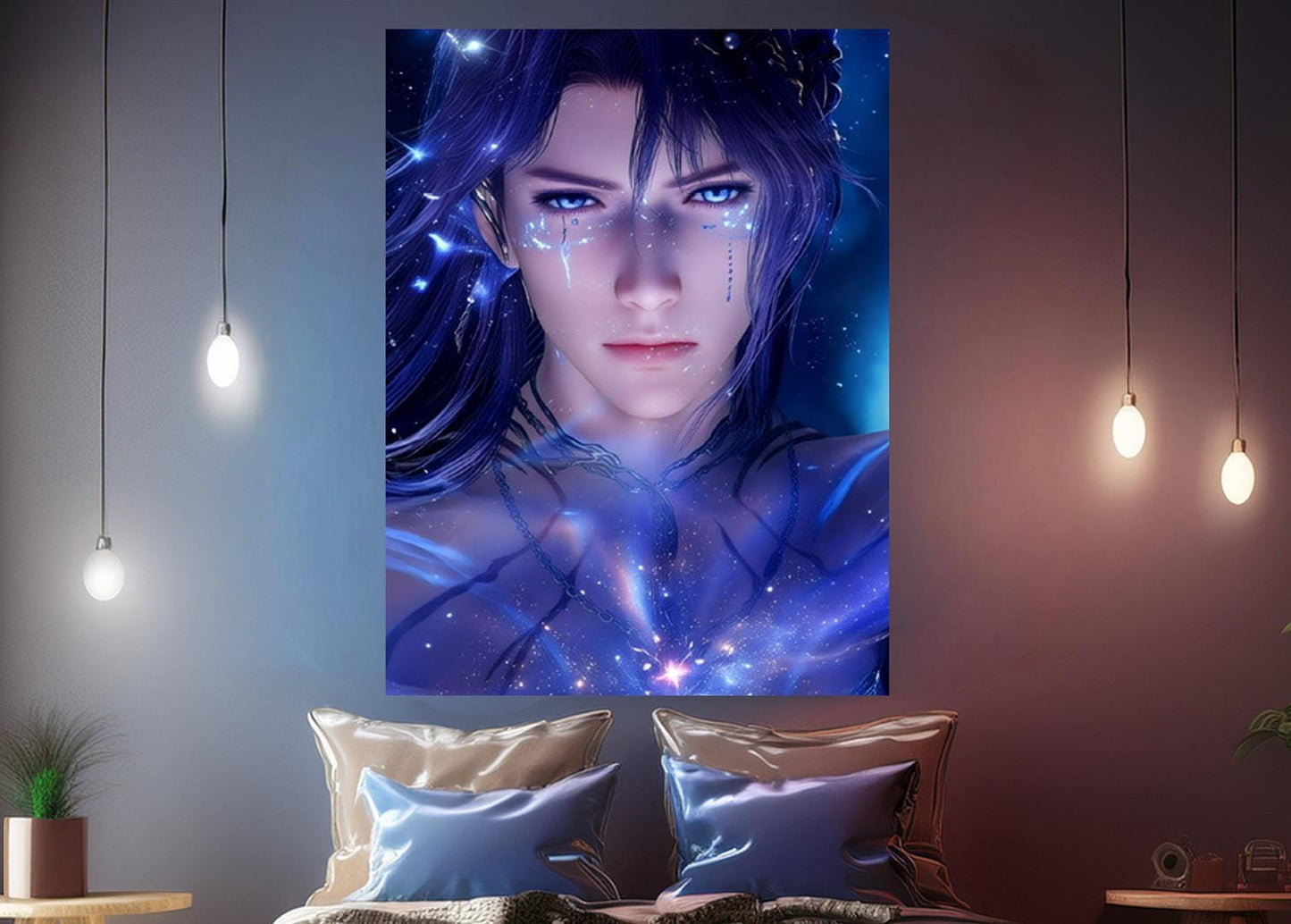 Rafayel Hanging Tapestry | Love and Deepspace | Personalized Wall Art | Made to Order | Polyester Fabric | Ship Flag Banner