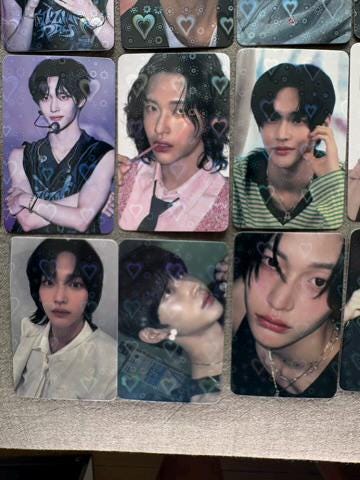 Park Wonbin 55pc/set photocards RIIZE Kpop merch holographic lomo cards