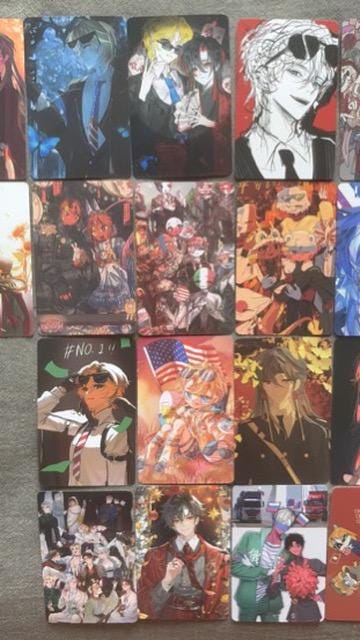 Country Humans 55pc photo cards lomo