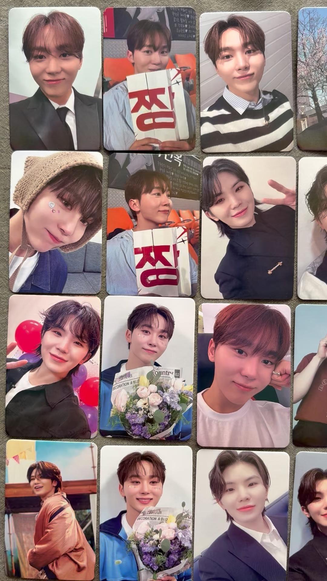 Seventeen 50pc/set Laser Photocards SCoups Jeonghan Joshua Jun Hoshi Wonwoo Woozi DK Mingyu The8 Seungkwan Vernon Dino Kpop Lomo Cards