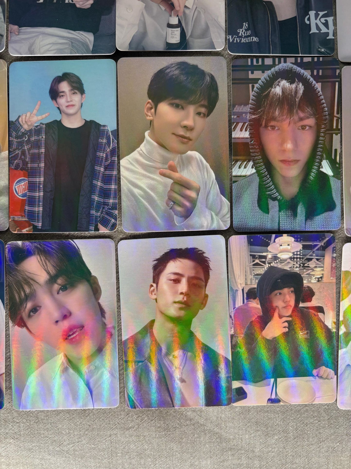 Seventeen 50pc/set Laser Photocards SCoups Jeonghan Joshua Jun Hoshi Wonwoo Woozi DK Mingyu The8 Seungkwan Vernon Dino Kpop Lomo Cards