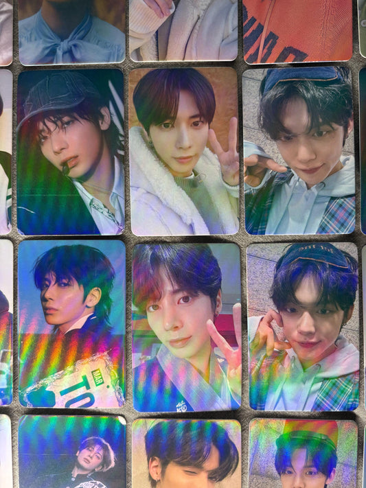 t x t 55pc/set Yeonjun Soobin Beomgyu Taehyun HueningKai Kpop merch lomo cards tommorrow x together