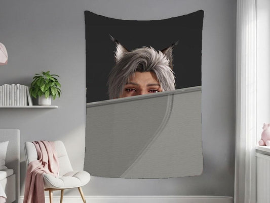 Sylus Hanging Tapestry | Love and Deepspace | Personalized Wall Art | Made to Order | Polyester Fabric | Ship Flag Banner