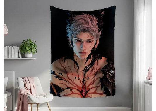 Sylus Hanging Tapestry | Love and Deepspace | Personalized Wall Art | Made to Order | Polyester Fabric | Ship Flag Banner