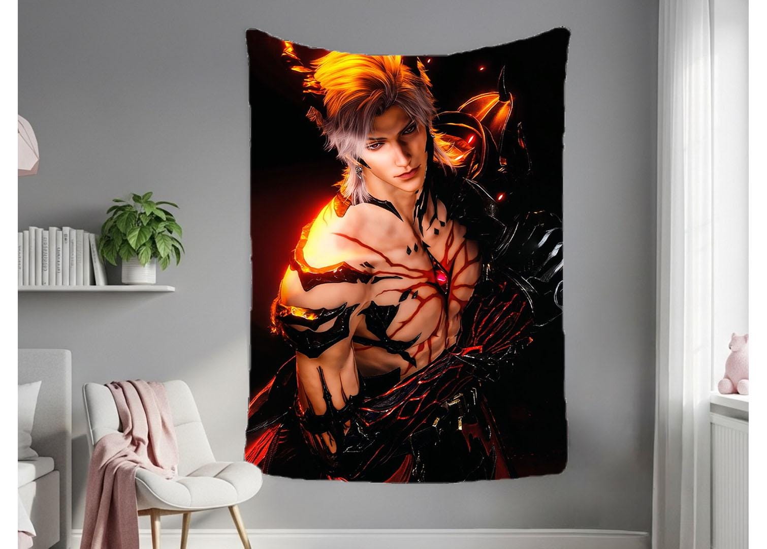 Sylus Hanging Tapestry | Love and Deepspace | Personalized Wall Art | Made to Order | Polyester Fabric | Ship Flag Banner