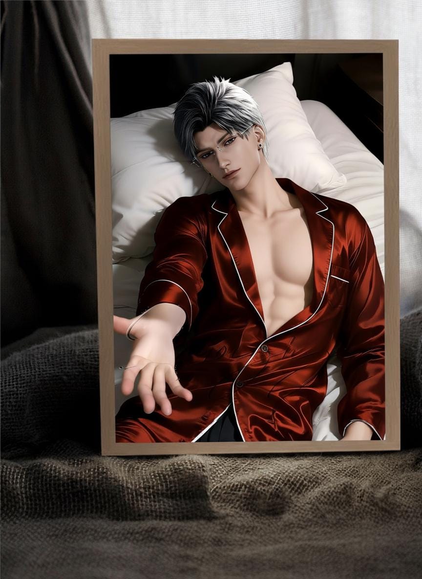 Sylus Mirror/LightBox! Custom Order Night Lamp Love and Deepspace Sylus Xavier Rafayel Zayne Caleb Otome gamer gift bedroom decor C502