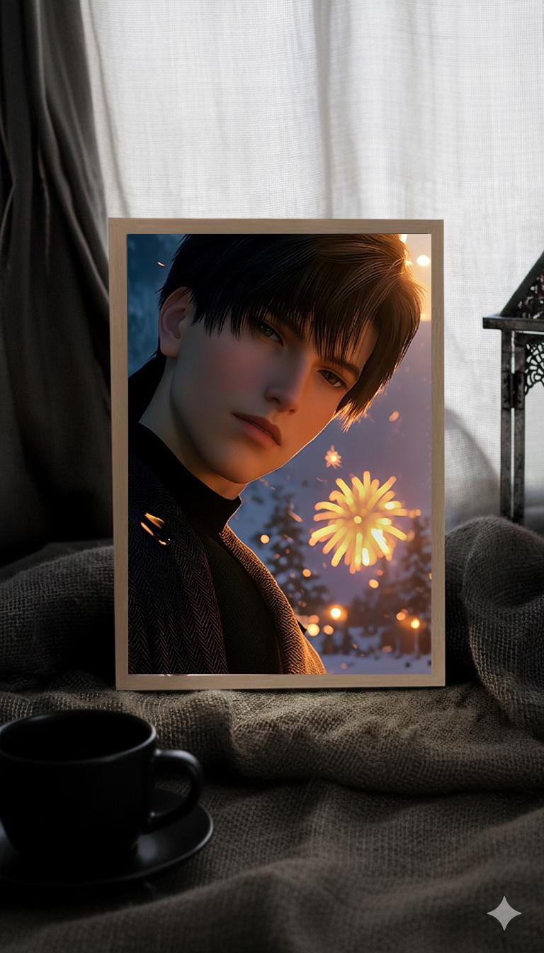 Zayne Mirror/LightBox! Custom Order Night Lamp Love and Deepspace Sylus Xavier Rafayel Zayne Caleb Otome gamer gift bedroom decor C505