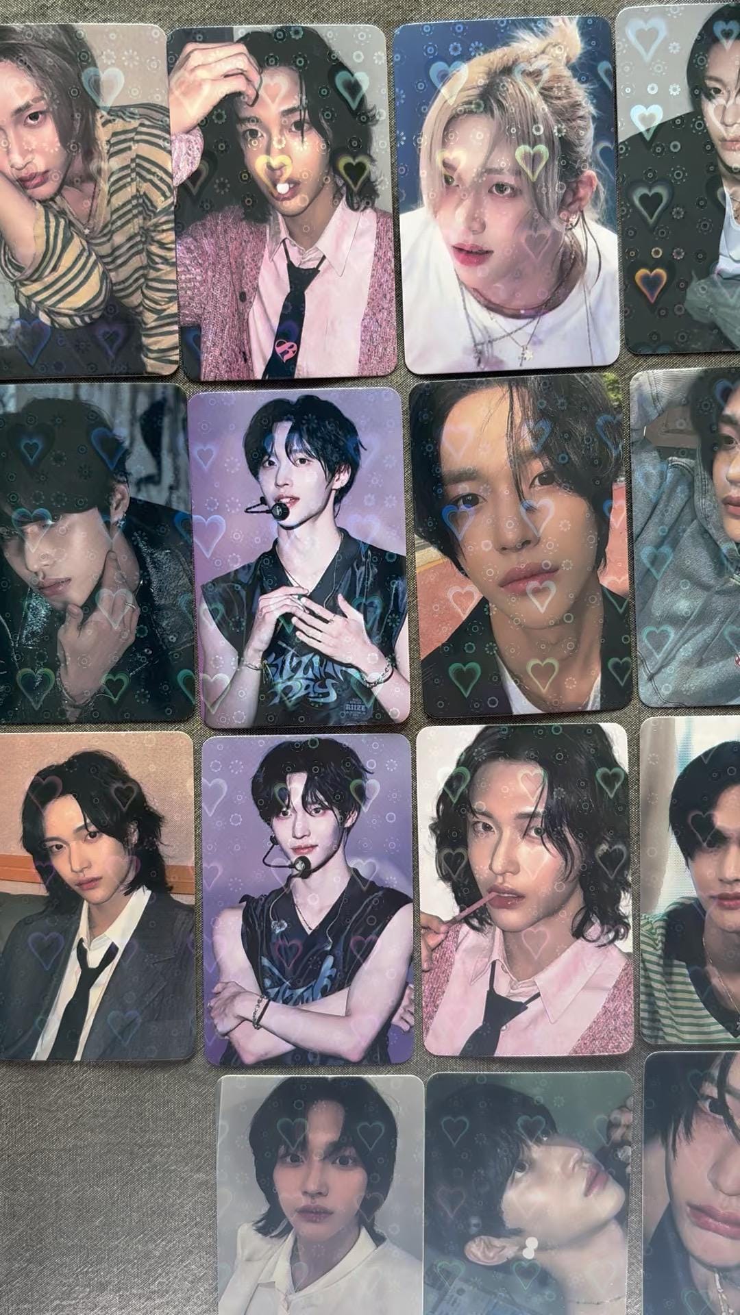 Park Wonbin 55pc/set photocards RIIZE Kpop merch holographic lomo cards