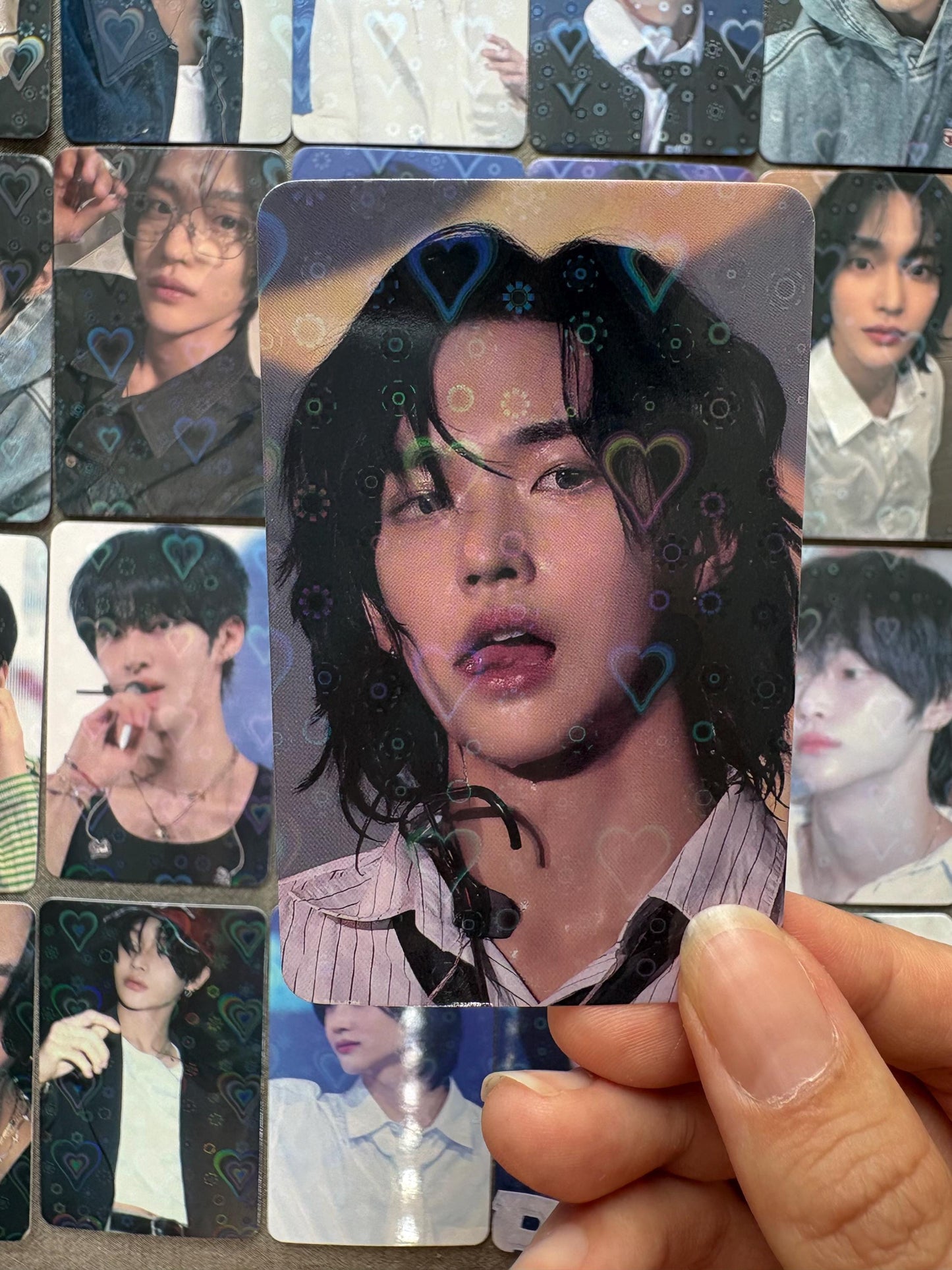 Park Wonbin 55pc/set photocards RIIZE Kpop merch holographic lomo cards